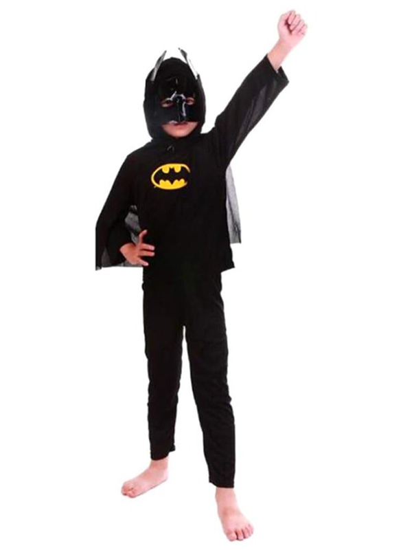 Superhero Batman Breathable Comfortable Themed Party Fancy Dress Cosplay Costume, Small, Black