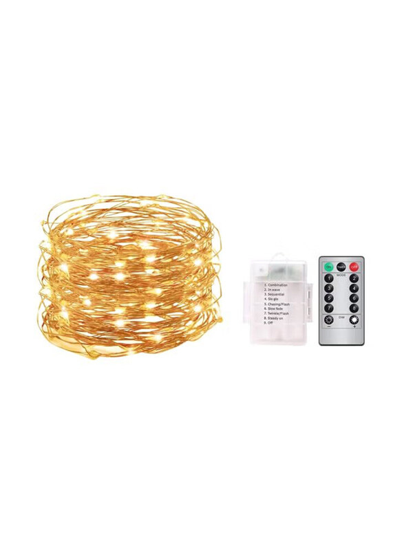 

Voberry 20-Meter Waterproof LED Light Strip, Yellow