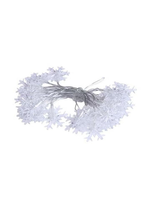 

Beauenty 100-Piece LED Snow Ball String Light for Christmas, White