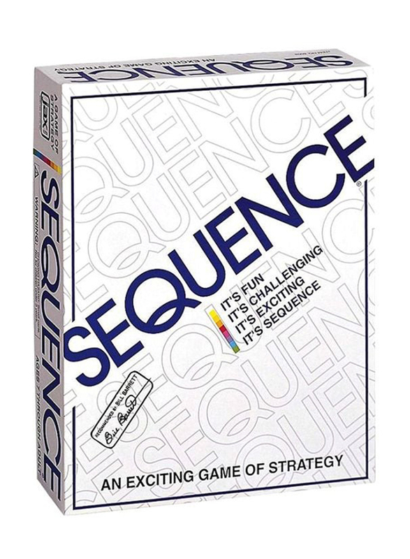 Sequence Strategic Board Game, 8002, Ages 7+, Multicolour