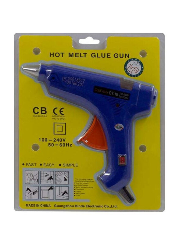 

Generic Hot Melt Glue Gun, GT-10, Blue