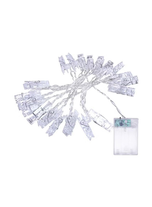 

Generic Photo Wall Clip String Lights, Yellow