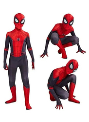 Alfa.Life Compatible Spiderman Costume, 145cm, Red/Black