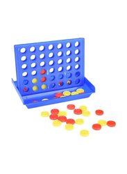 Four-In-A-Row Connect 4 In a Row Plastic Indoor table Game Party Toy For Kids, Ages 3+