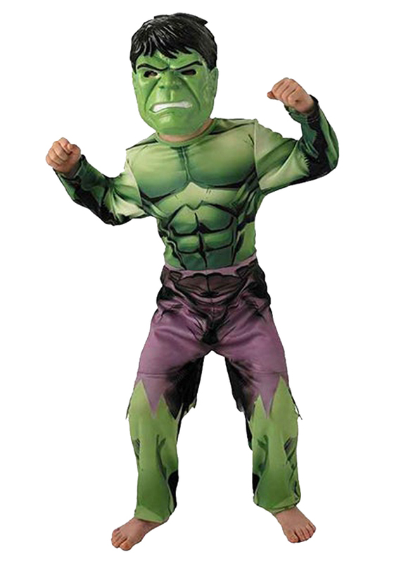 100cm Hulk Man Costume, Multicolour