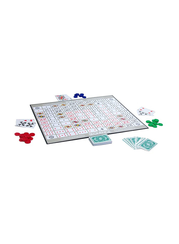 Jax Games Sequence Playing Board Game, Ages 7+, Multicolour