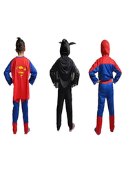 Fancydresswale Spiderman and Superman Style Costume Set, 2.5 - 4 Years, Multicolour