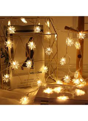 3-Meter 20 LED Stars Fairy String Light, Yellow