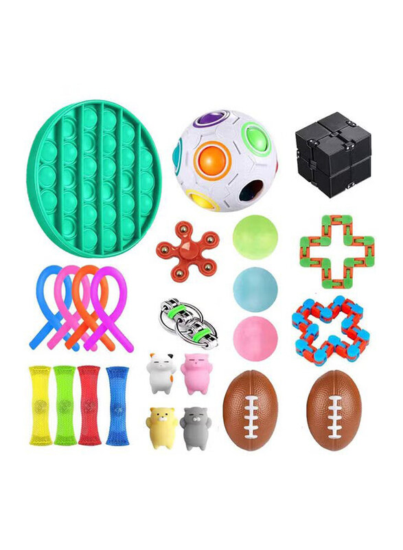 

Generic Sensory Bubble Fidget Toy Set, 24 Pieces, Ages 2+