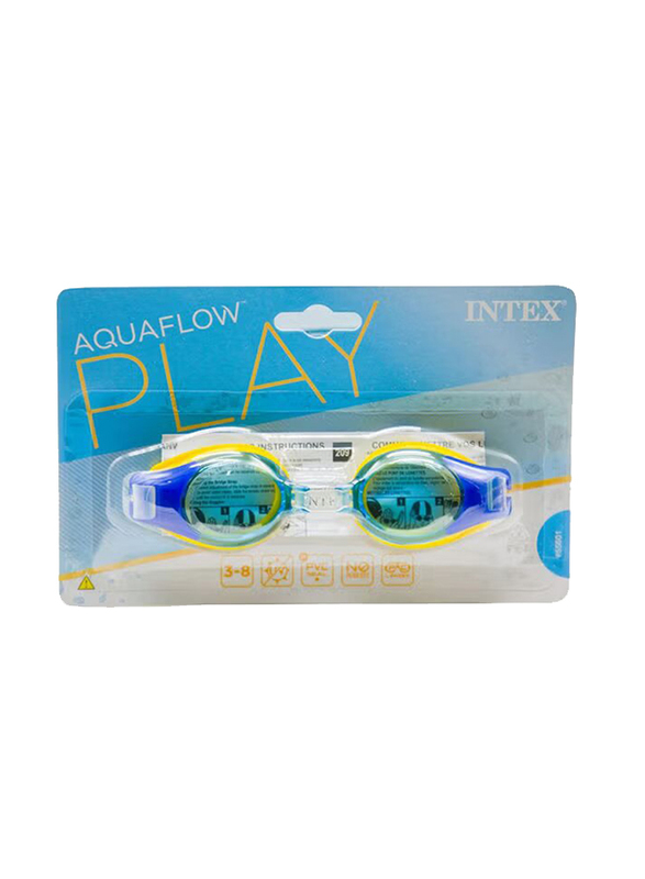 Intex Wider Eyecups Junior Swimming Goggles Set For Little One, 3 Pieces, Multicolour