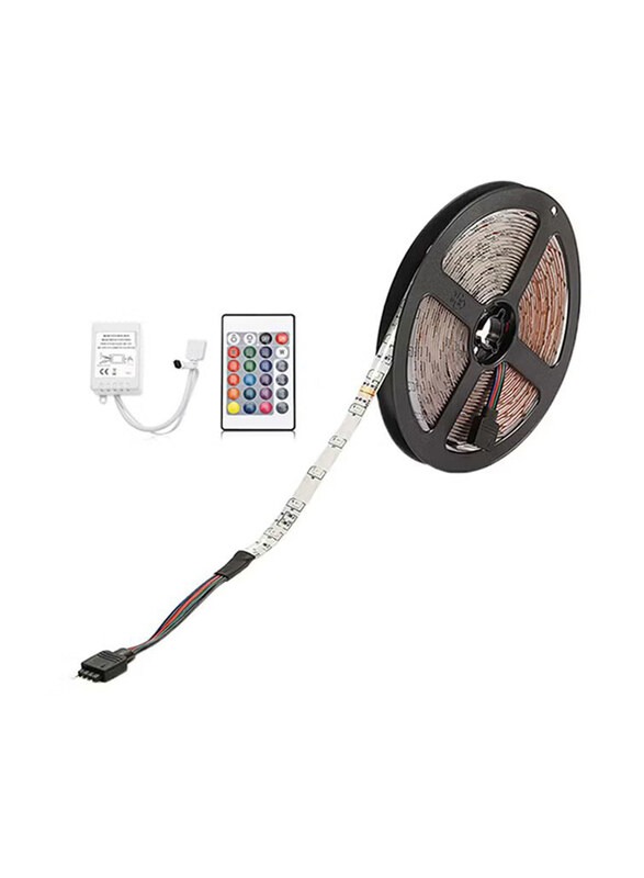 

Generic LED Strip Light with IR Remote Controller, Multicolour