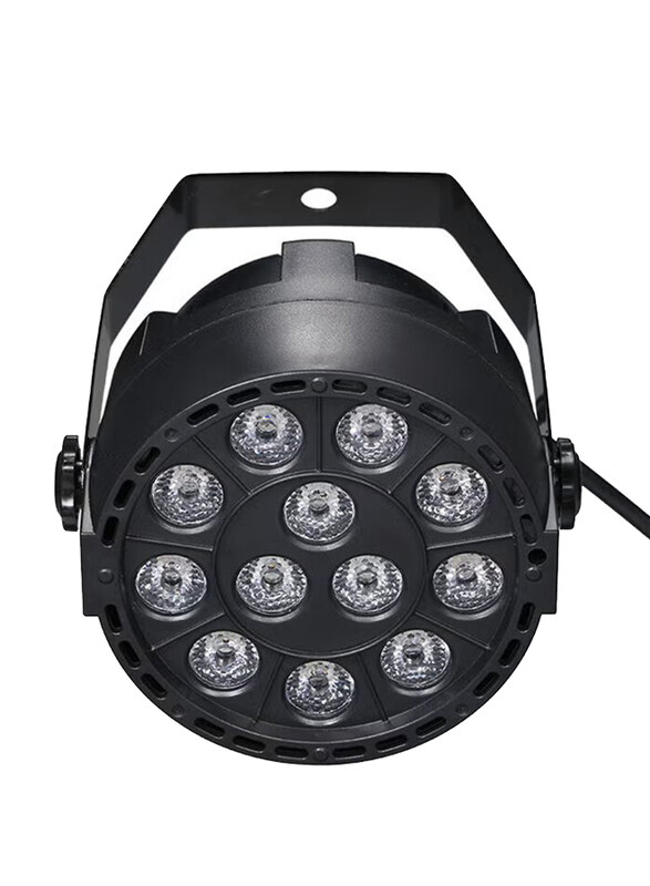 

Generic 12 LEDs RGBW Color Mixing UK Plug Stage Light, Multicolour