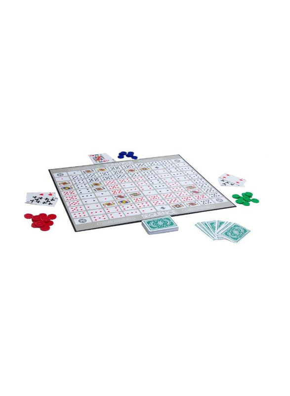 Jax Sequence Playing Board Game, Ages 7+, Multicolour