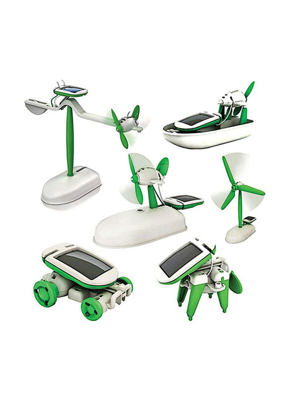 

Generic 6-in-1 Educational Power Solar Energy Robot Kit Toy, Ages 10+