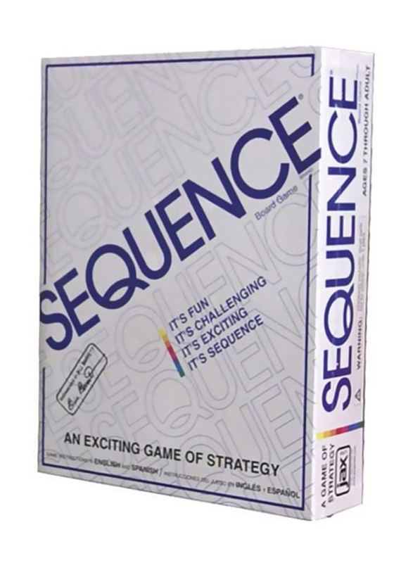 Sequence Board Game, 744796, Ages 7+, Multicolour