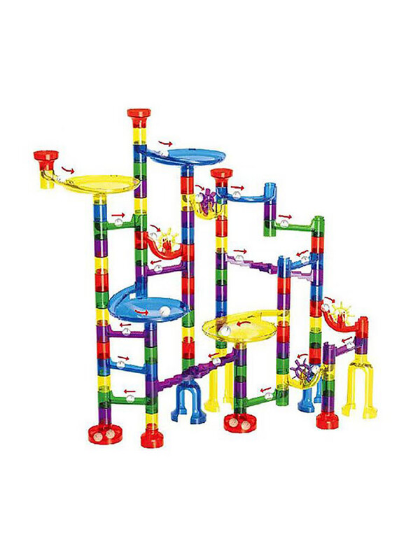 

Generic Marble Run Game Building Blocks Toy Set, 122 Pieces, Ages 3+