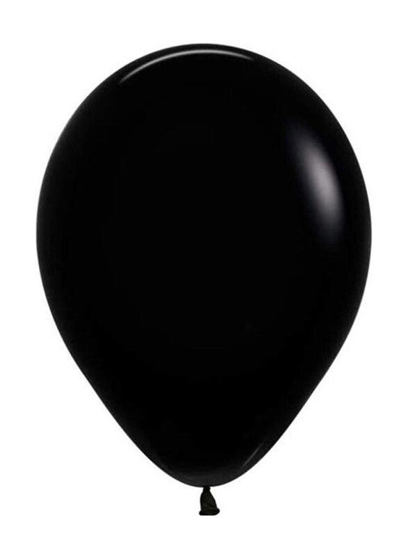 

Sempertex 50-Piece x 5" Round Latex Balloon, Fashion Black
