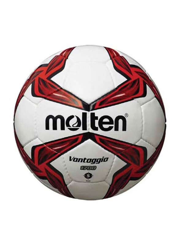 

Molten Size-4 Vantaggio Football, 1700, White/Red