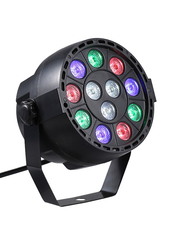 

Generic 12-LED RGBW Colour Mixing Stage Lighting UK Plug, Multicolour