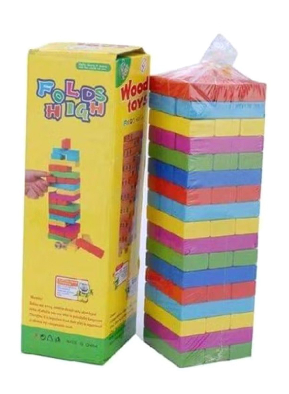 Cool Baby Folds High Wood Jenga Toys, Ages 6+