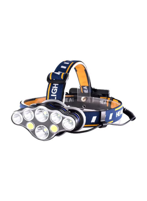 

Generic USB Rechargeable LED Headlamp, Multicolour