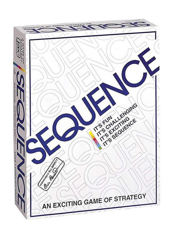 Sequence Strategic Board Game, 8002, Ages 7+, Multicolour