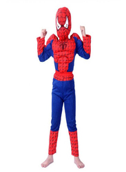 Spiderman Party Costume, 3+ Years, Red/Blue