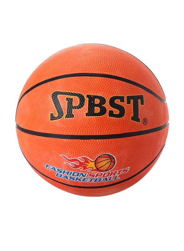 

Generic Size-5 Rubber Basket Ball, Orange