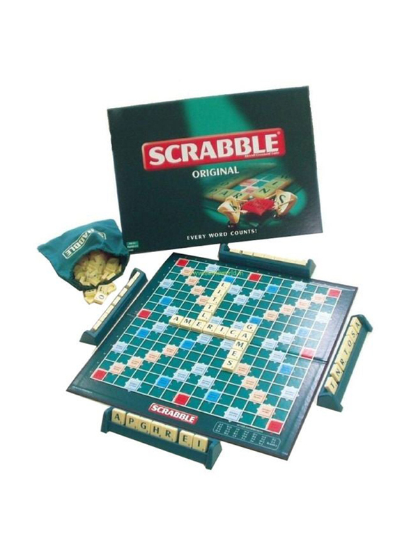 107-Piece Scrabble Original Board Game Set, 0116Y-1