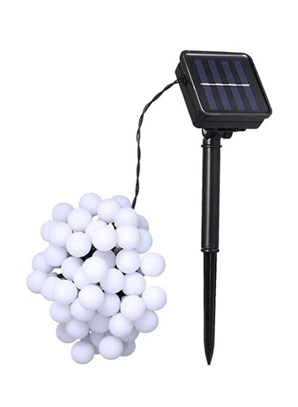 

Tomshine 50-LED Bulbs Solar Powered String Light, 6.9 Meter, White