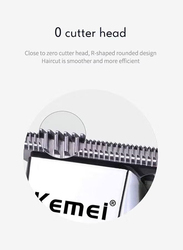 Kemei Electric Hair Clipper, KM-5027, Silver