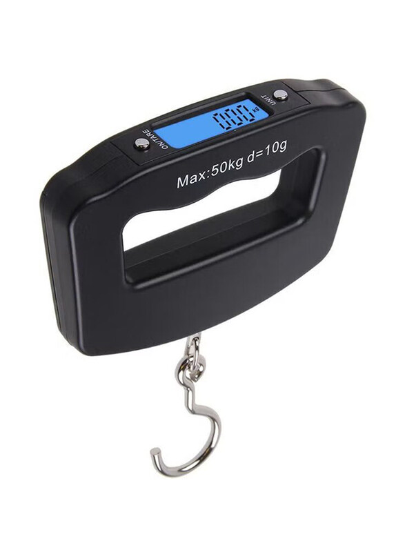 

Generic Digital Luggage Weighing Scale, Black