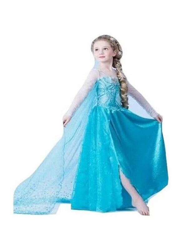 

Generic Frozen Elsa Character Costume, Blue