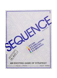 Jax Games Sequence Playing Board Game, Ages 7+, Multicolour