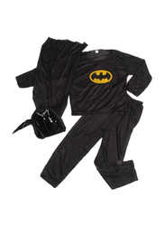 Fancydresswale Superhero Batman Fancy Costume Set, 2 - 4 Years, Black