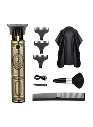 Electric Hair Trimmer Set, Gold