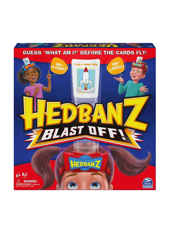 

Spin Master Bgm Kgm Hedbanz Blastoff Gen4 Pksld, Ages 5+