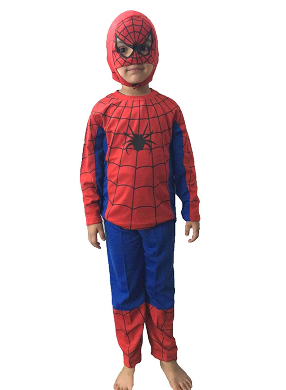 

Fancydresswale Spider-Man Hosiery Costume, 4 - 5 Years, Red/Blue