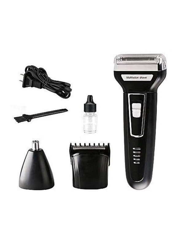 Kemei 3-In-1 Dry Hair Trimmer, Black