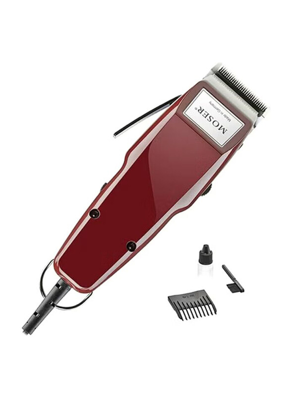 

Moser Hair Trimmer, Red/White