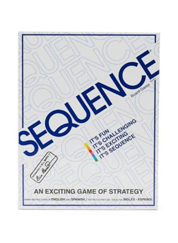 Jax Sequence Board Game, Ages 7+, Multicolour