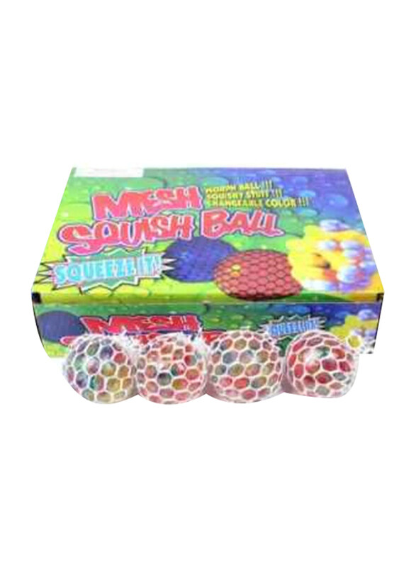 

Generic Squishy Mesh Stress Reliever Squeeze Ball Set, Ages 5+