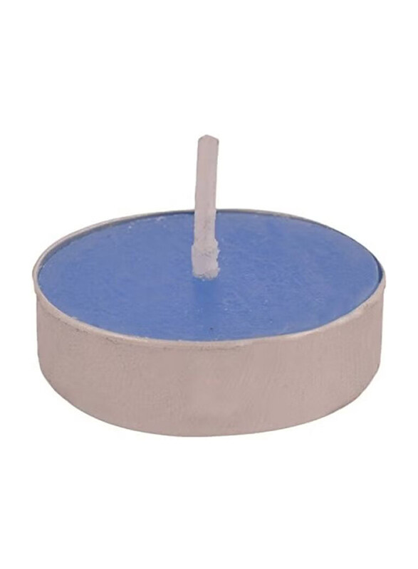 

Generic Decorative Wax Tea Light Candles, 50 Piece, Blue