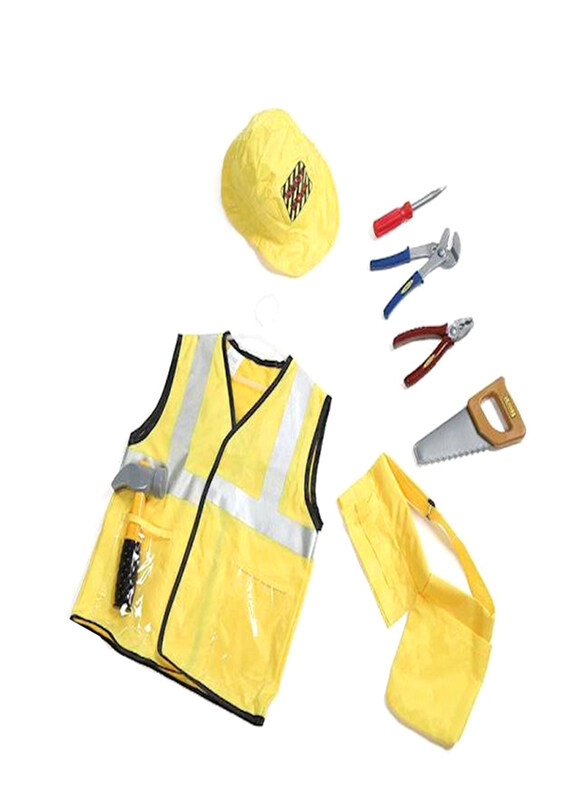 

Generic Construction Worker Costume, Yellow