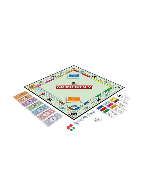 Monopoly Classic Board Game, C1009, Multicolour