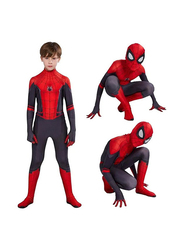 Alfa.Life Compatible Spiderman Costume, 145cm, Red/Black