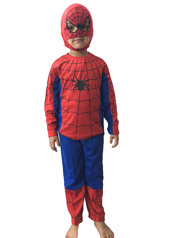 

Fancydresswale Spider-Man Hosiery Costume, 2 -3 Years, Red/Blue