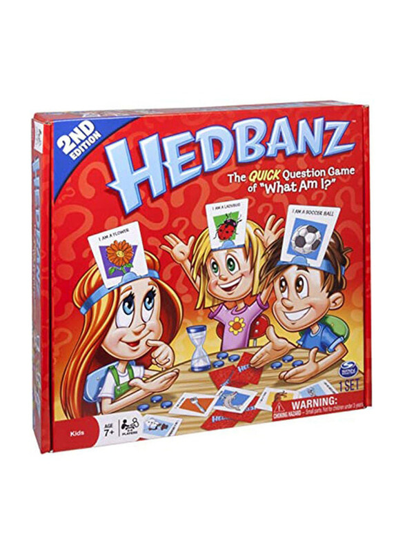 

Generic Hedbanz Game Edition May Vary Card Game, Multicolour