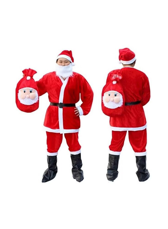 

Generic Santa Clause Costume, Red/White