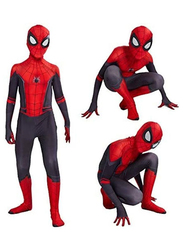 Alfa.Life Compatible Spiderman Costume, 115cm, Red/Black